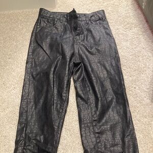 Pretty little thing snake skin pants